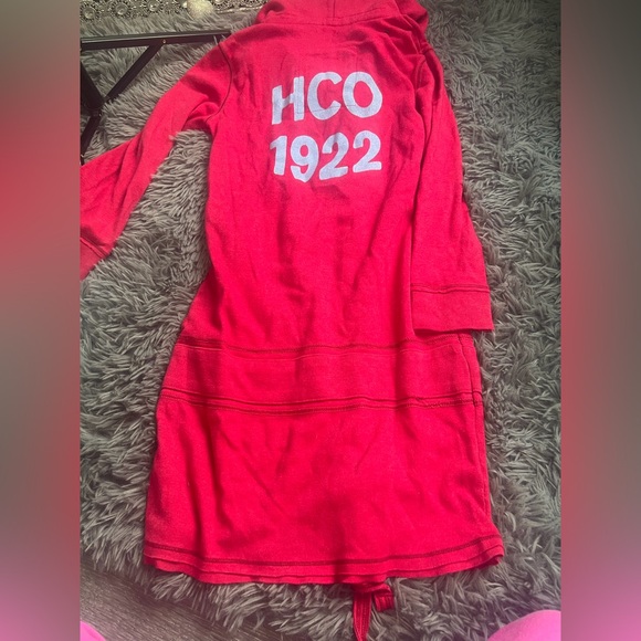 ⭐️Vintage Hollister Vibrant Pink Zip-Up Dress - Picture 3 of 3